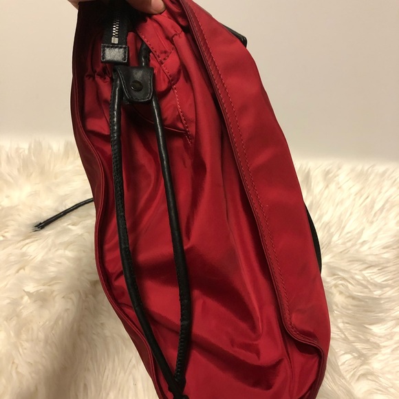 Burberry Buckleigh Red Nylon Tote - Picture 4 of 13